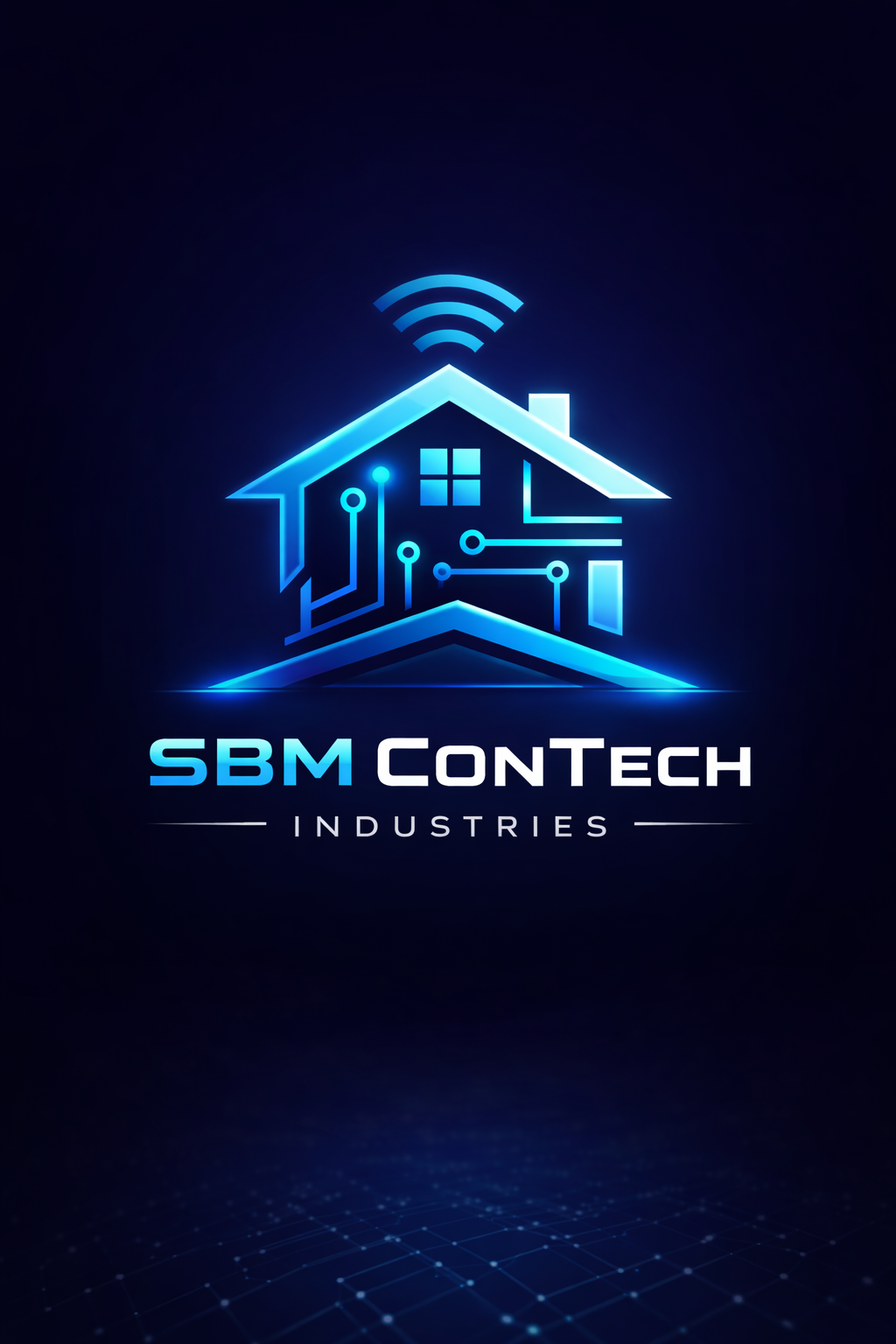 SBM ConTech Industries smart home technology logo